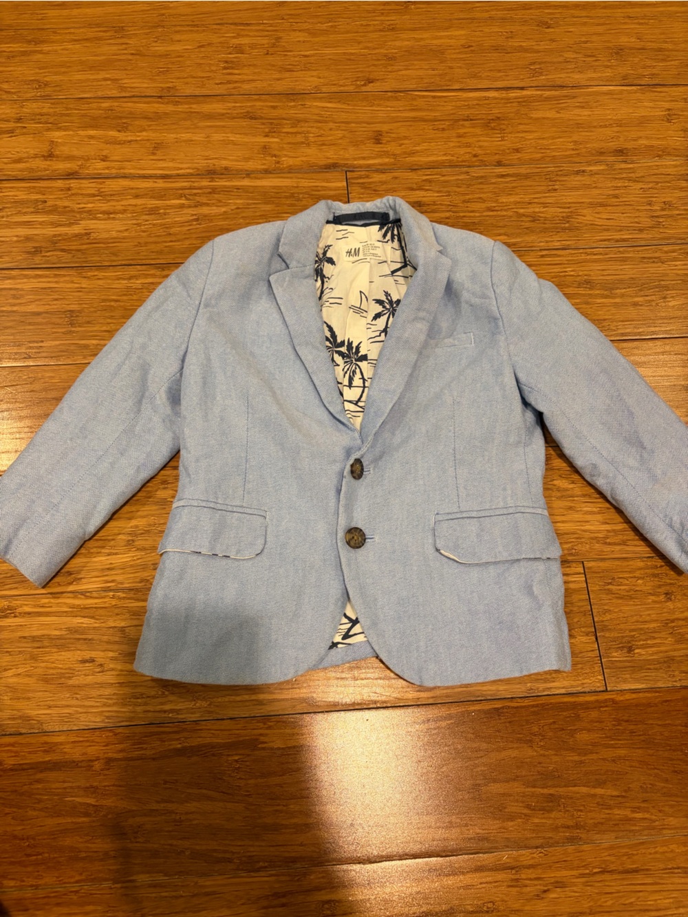 Great Condition HM Light Blue Kids Blazer Jacket
